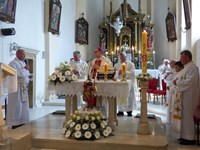 Varaždinski biskup Bože Radoš predslavio misu na „Križovu"